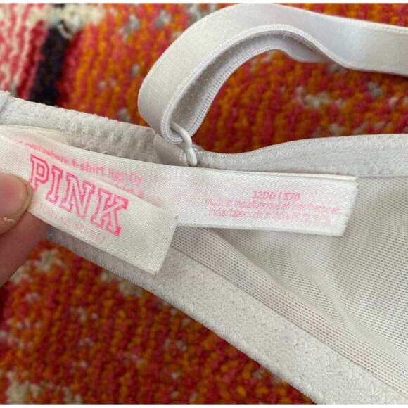PINK Victoria’s Secret lightly lined wear everywhere t-shirt bra size 32DD - Picture 6 of 6